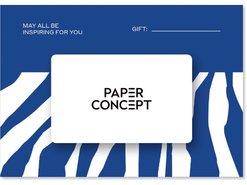 Karta Podarunkowa PaperConcept z bilecikiem i kopertą