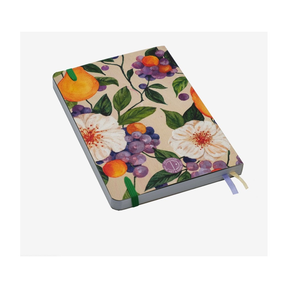 Notes Blooming Orchard A5 - Devangari - w kropki, miękka okładka, 120 g/m2