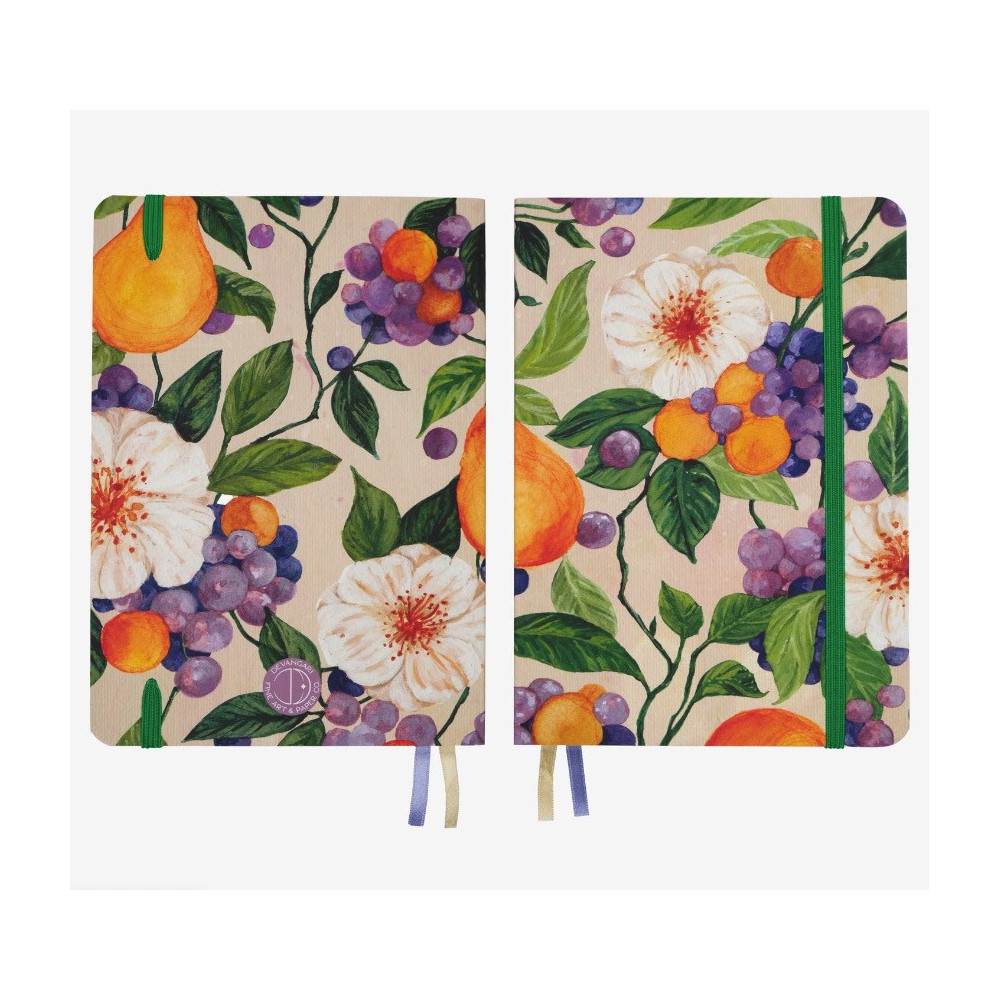 Notebook Blooming Orchard A5 - Devangari - dotted, softcover, 120 g/m2