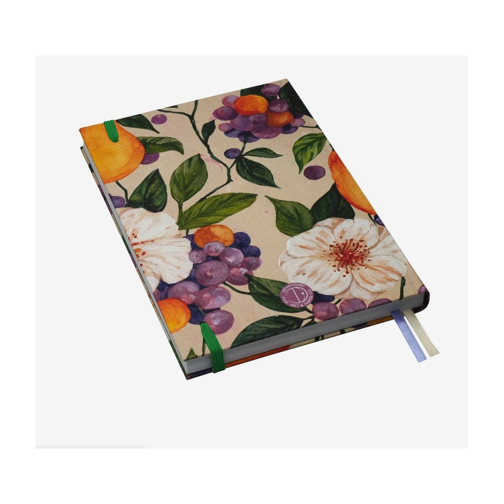 Notes Blooming Orchard B5 - Devangari - w kropki, twarda okładka, 150 g/m2