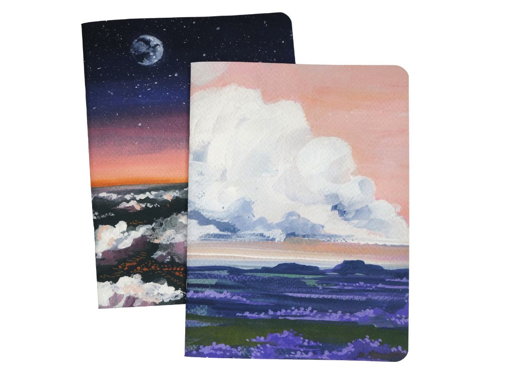 Set of Notebooks B5 - Devangari - dotted, softcover, 120 g/m2, 2 pcs.
