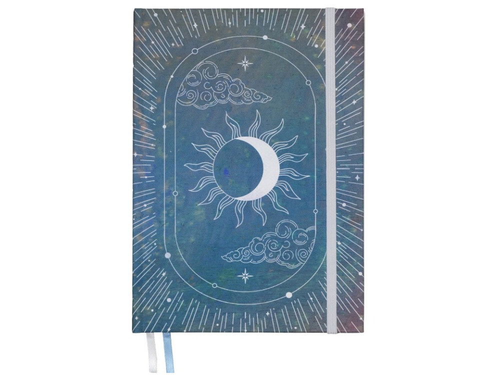 Notebook Celestial A5 - Devangari - dotted, hardcover, 150 g/m2
