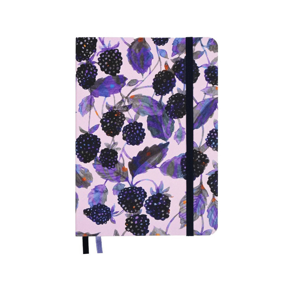 Notebook Blackberry Bliss A5 - Devangari - dotted, softcover, 120 g/m2