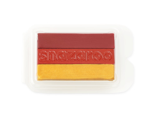 Split cake face paint kit - Snazaroo - Festive, 3 pcs.