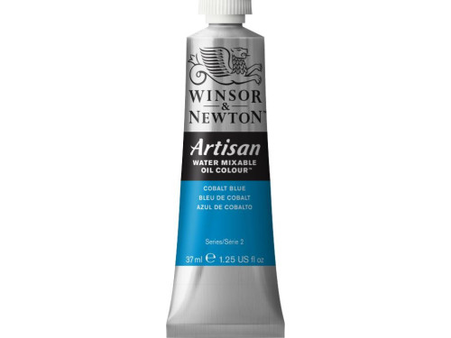 Artisan Water oil paint - Winsor & Newton - Cobalt Light Blue, 37 ml