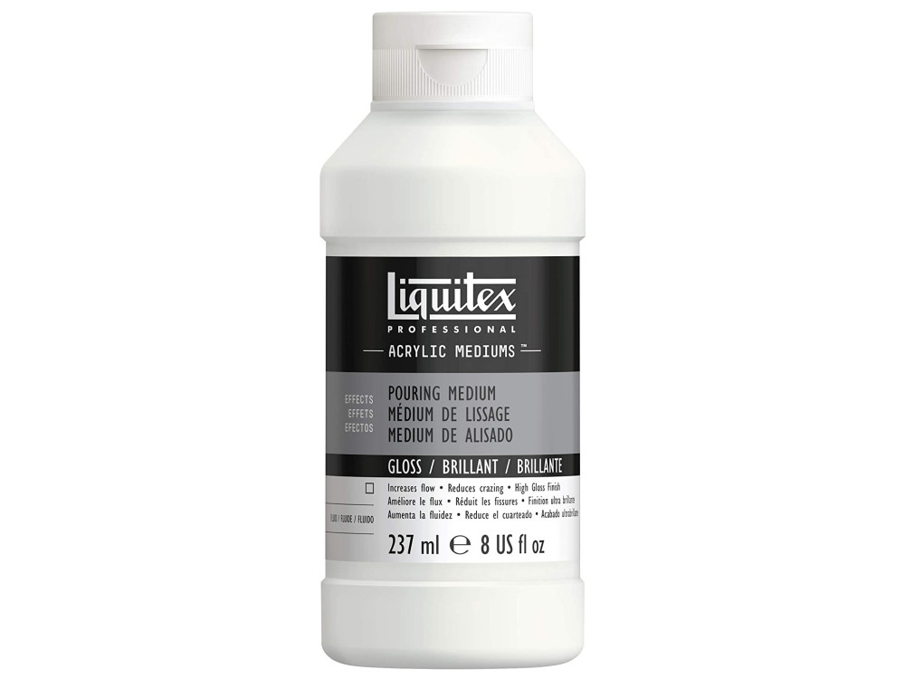 Medium do pouringu - Liquitex - z połyskiem, 237 ml