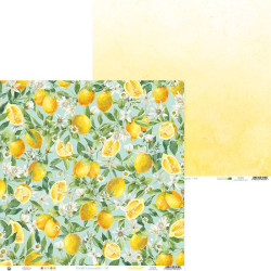 Papier do scrapbookingu 30,5 x 30,5 cm - Piątek Trzynastego - Fresh Lemonade 03