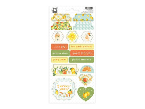 Set of cardboard stickers 10,5 x 22 cm - Piątek Trzynastego - Fresh Lemonade 03