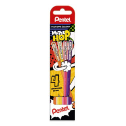 Set of Mattehop gel ballpoint pens - Pentel - 4 colors