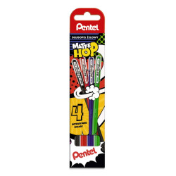 Zestaw długopisów żelowych Mattehop - Pentel - 4 kolory