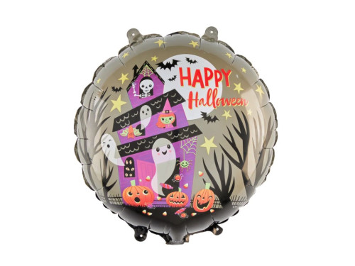 Haunted House foil balloon - 45 cm