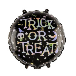 Trick or Treat Halloween foil balloon - 45 cm