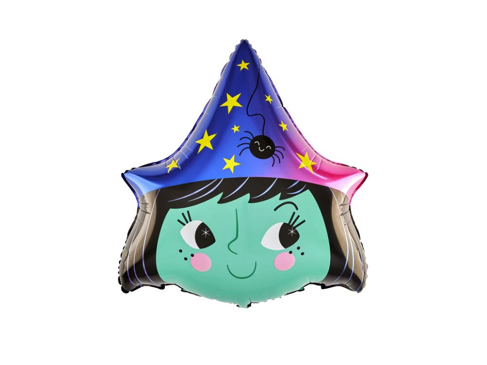 Little Witch foil balloon - 73 x 84 cm