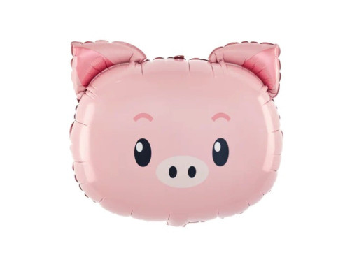 Piggy foil balloon - 56 x 52 cm