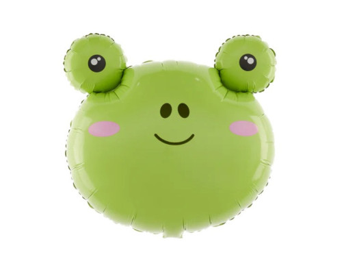 Frog foil balloon - 57 x 62 cm