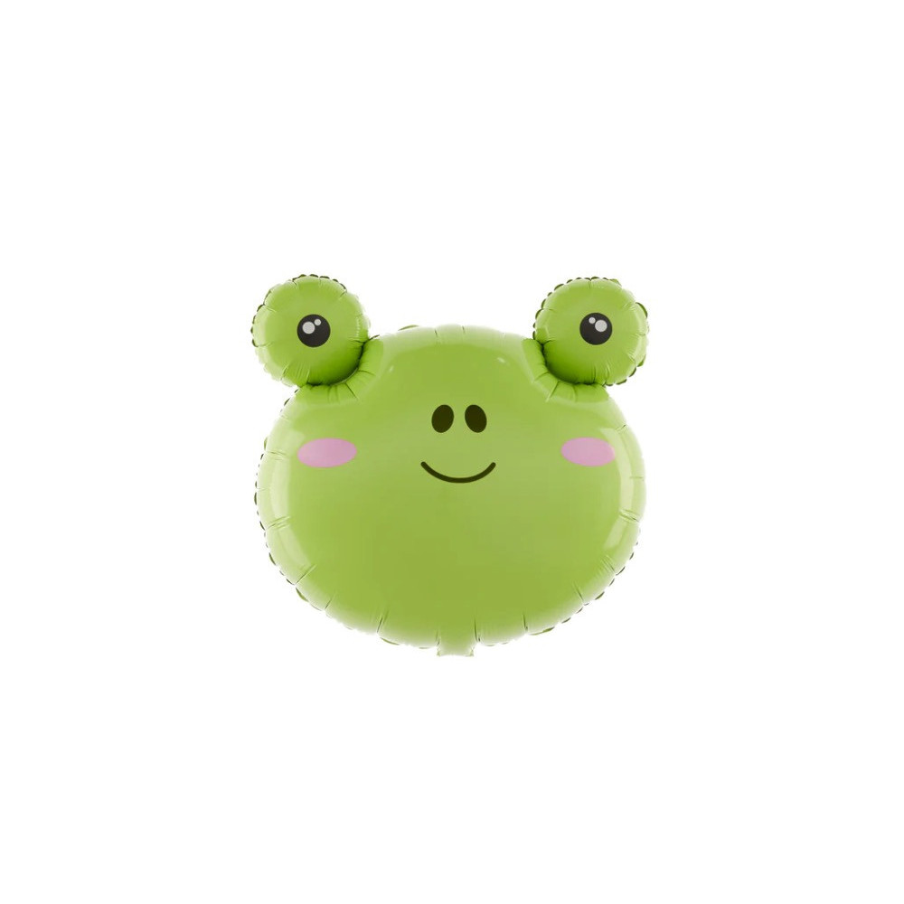 Frog foil balloon - 57 x 62 cm