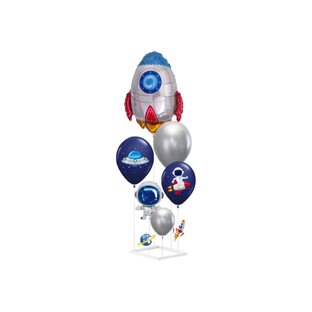 Balony Kosmos na stojaku DIY - 90 cm