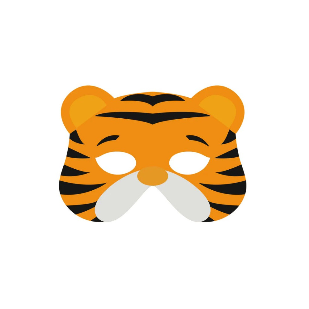 Costume party mask - Tiger
