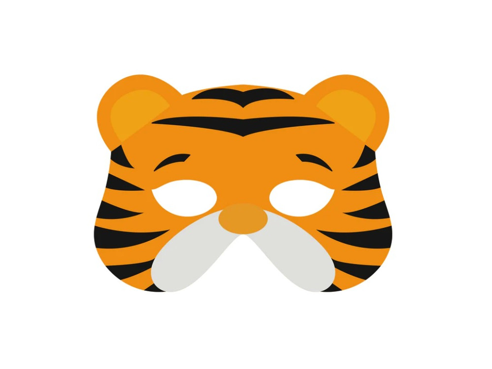 Costume party mask - Tiger