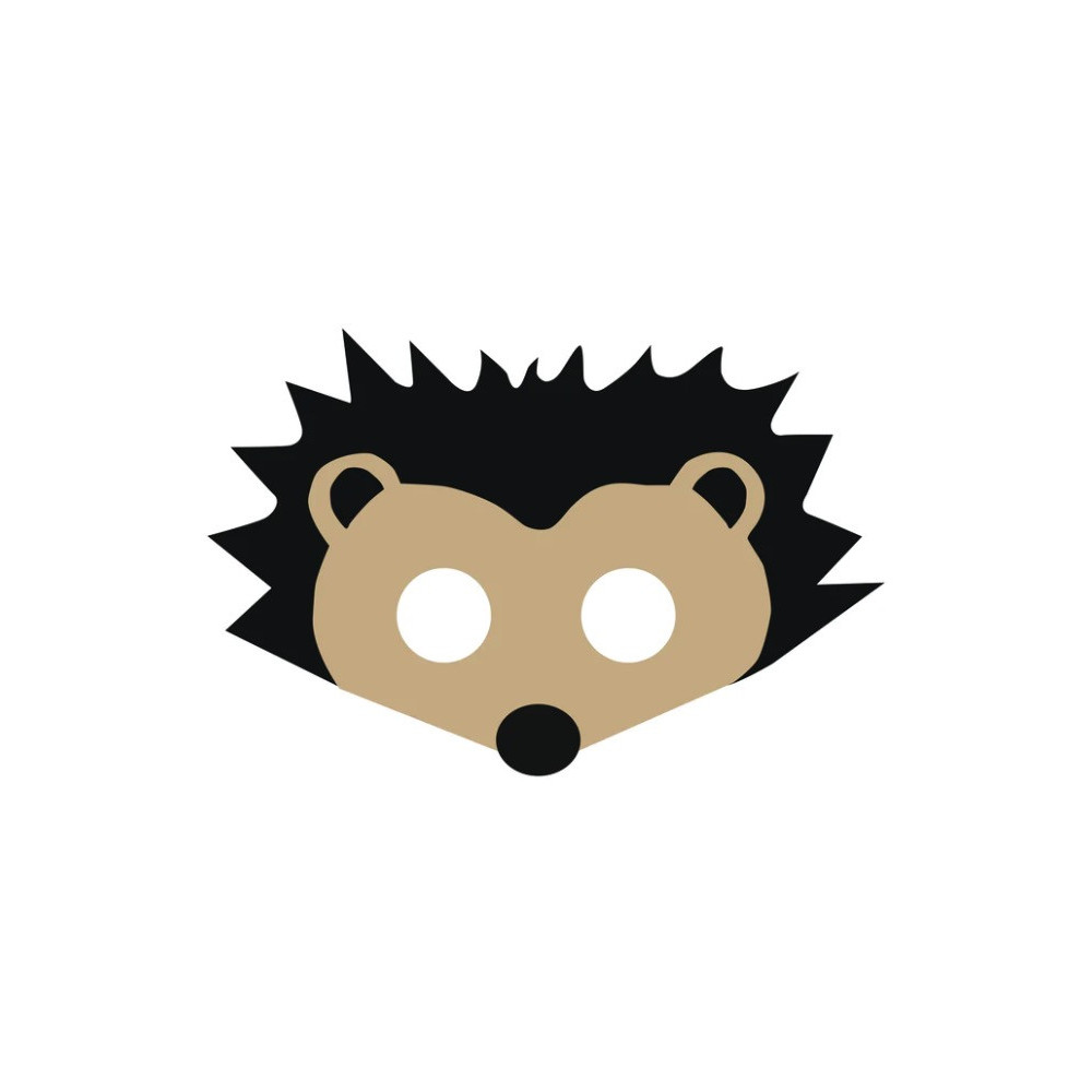 Costume party mask - Hedgehog
