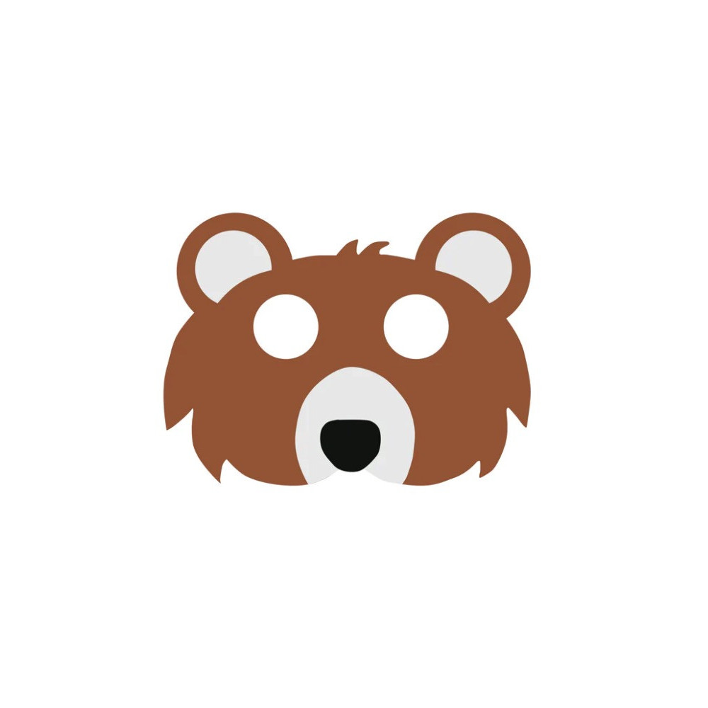 Costume party mask - Bear
