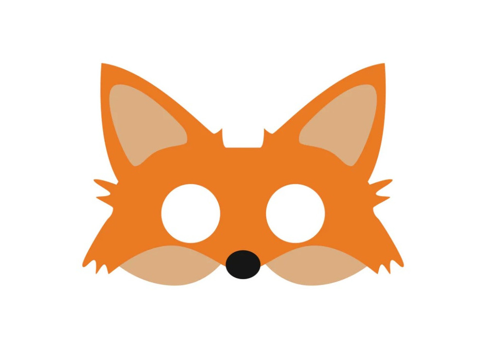 Costume party mask - Fox