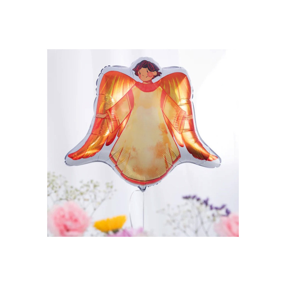 Angel foil balloon for Baptism - 70 cm
