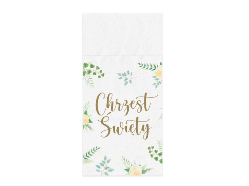 Cutlery pockets Baptism - 16 pcs.