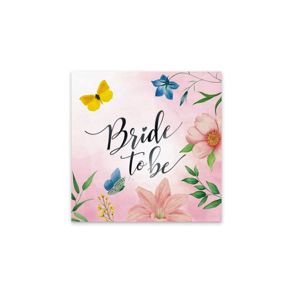 Paper napkins for Bride to be - 10 pcs.