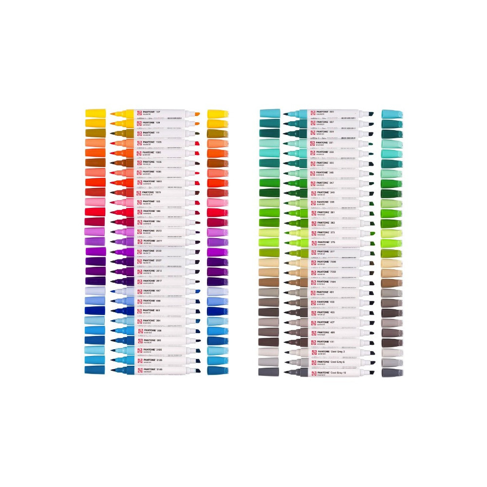 Zestaw markerów pigmentowych Pantone - Talens - Additional, 54 kolory
