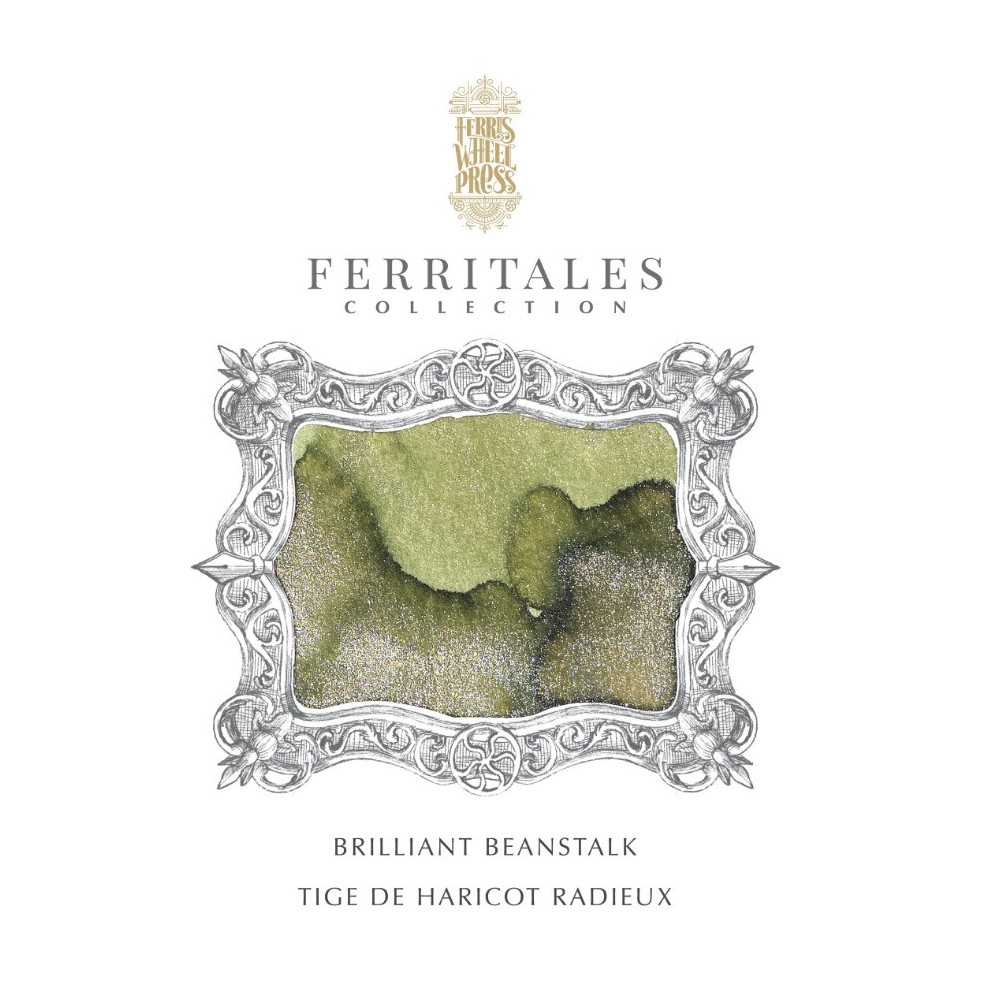 Calligraphy ink FerriTales - Ferris Wheel Press - Brilliant Beanstalk, 20 ml