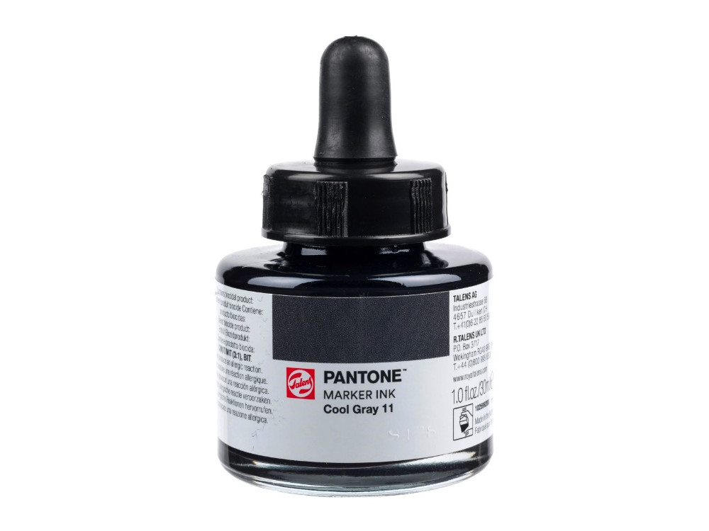 Tusz pigmentowy Pantone - Talens - Cool Gray 11, 30 ml