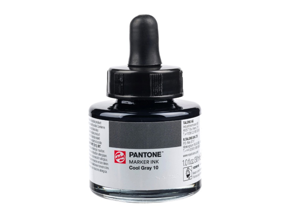 Tusz pigmentowy Pantone - Talens - Cool Gray 10, 30 ml