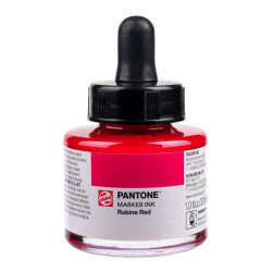 Pantone marker pigment ink - Talens - Rubine Red, 30 ml