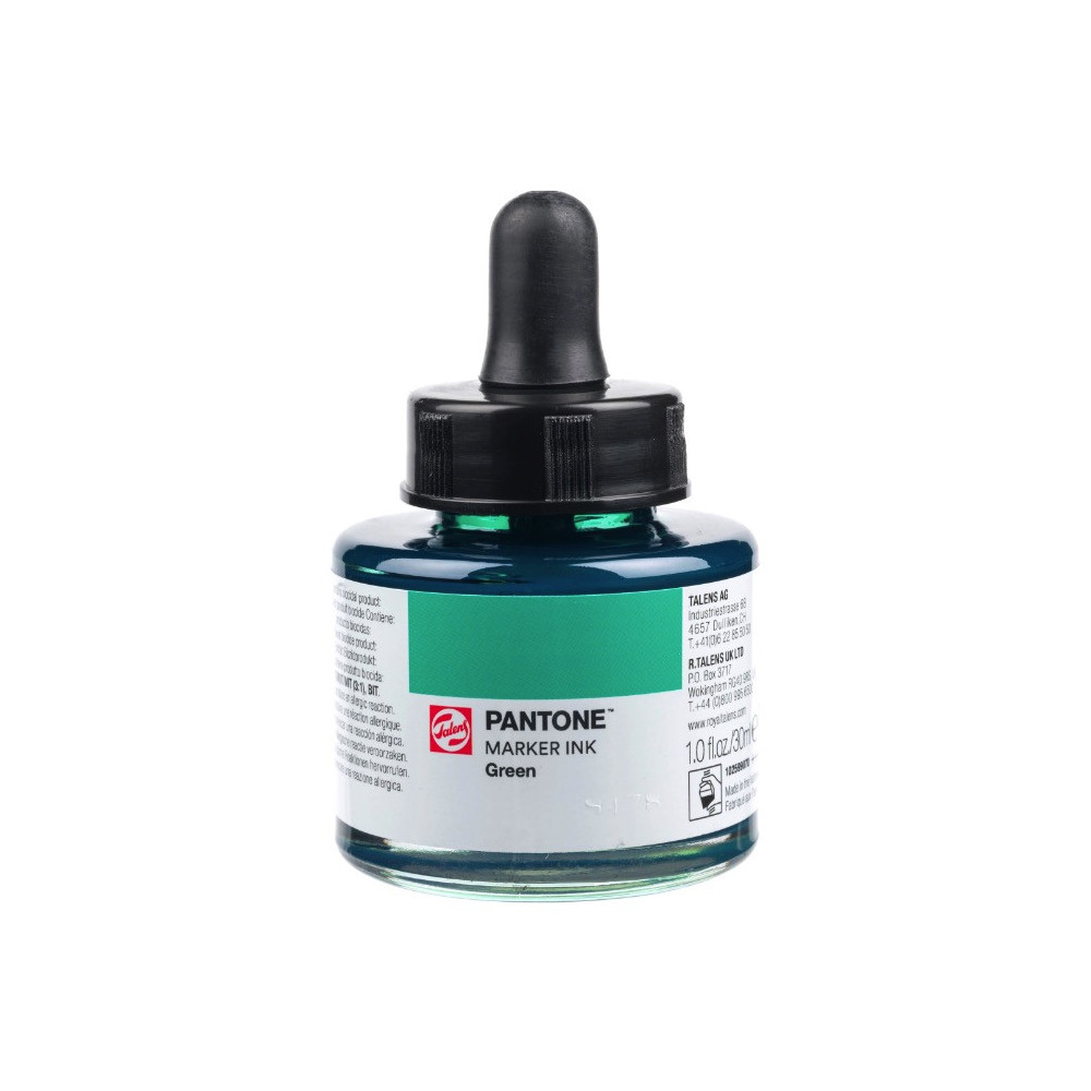 Pantone marker pigment ink - Talens - Green, 30 ml