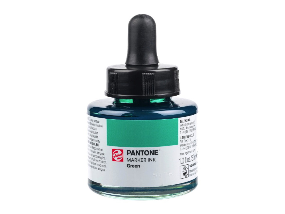 Pantone marker pigment ink - Talens - Green, 30 ml