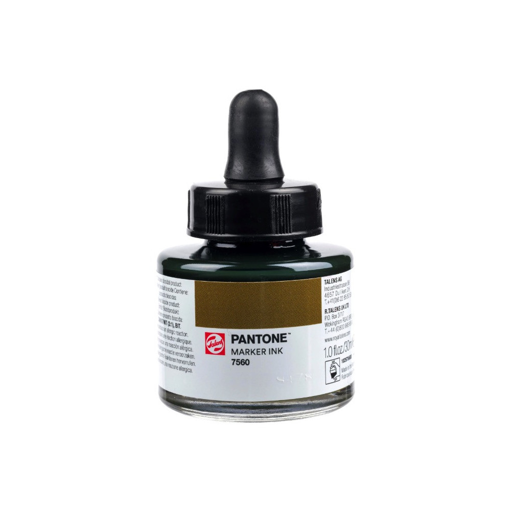 Pantone marker pigment ink - Talens - 7560, 30 ml
