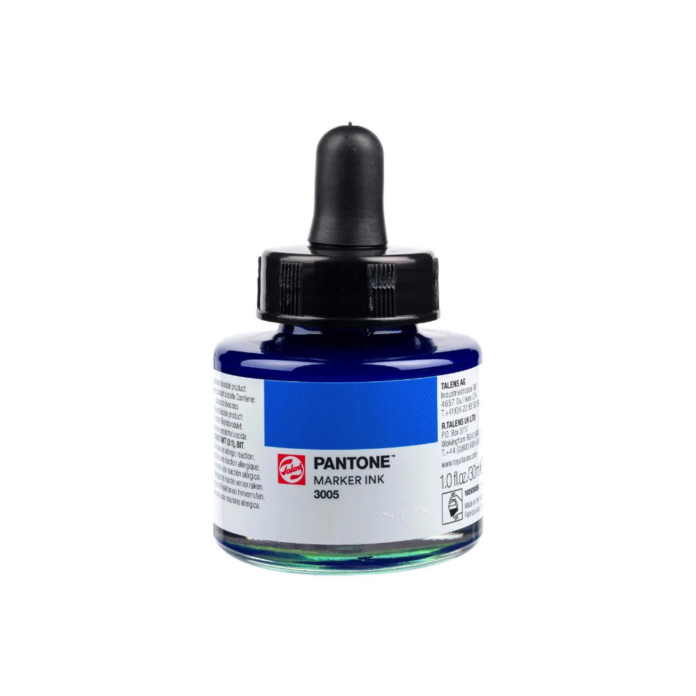 Pantone marker pigment ink - Talens - 3005, 30 ml