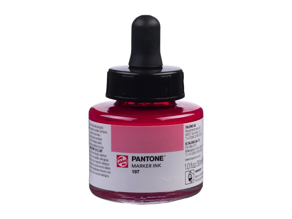 Tusz pigmentowy Pantone - Talens - 197, 30 ml