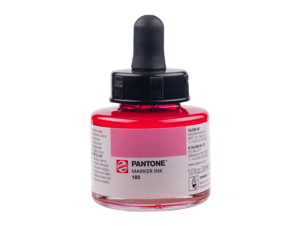 Pantone marker pigment ink - Talens - 183, 30 ml