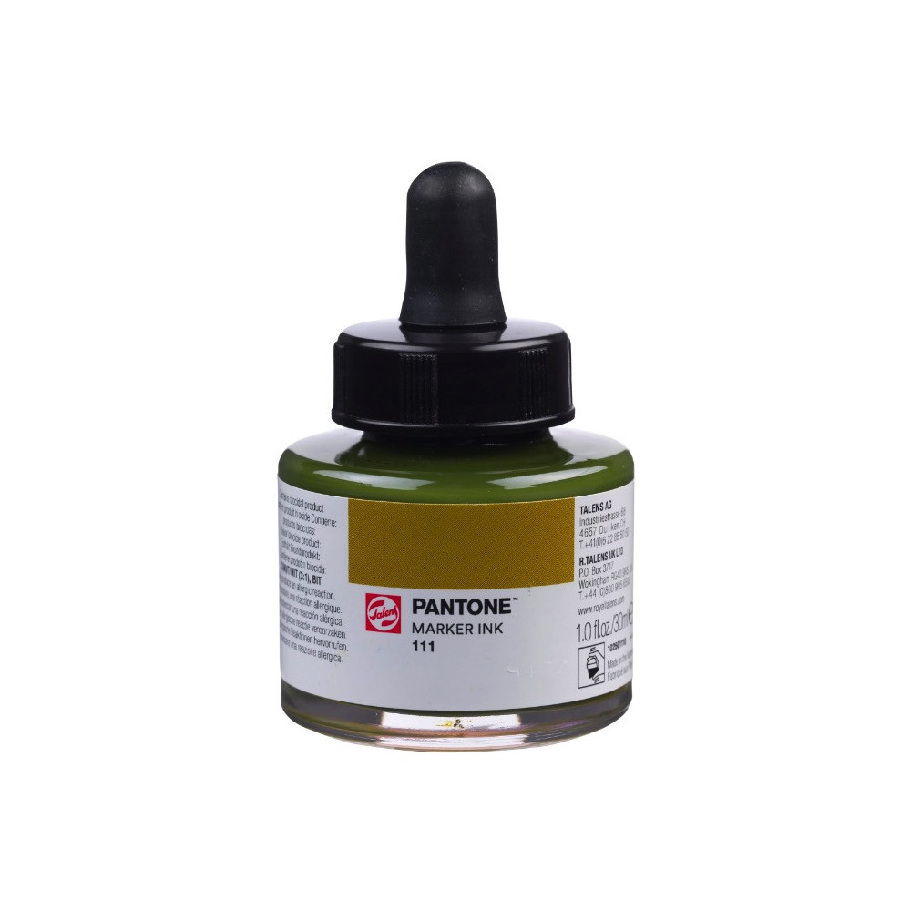 Pantone marker pigment ink - Talens - 111, 30 ml