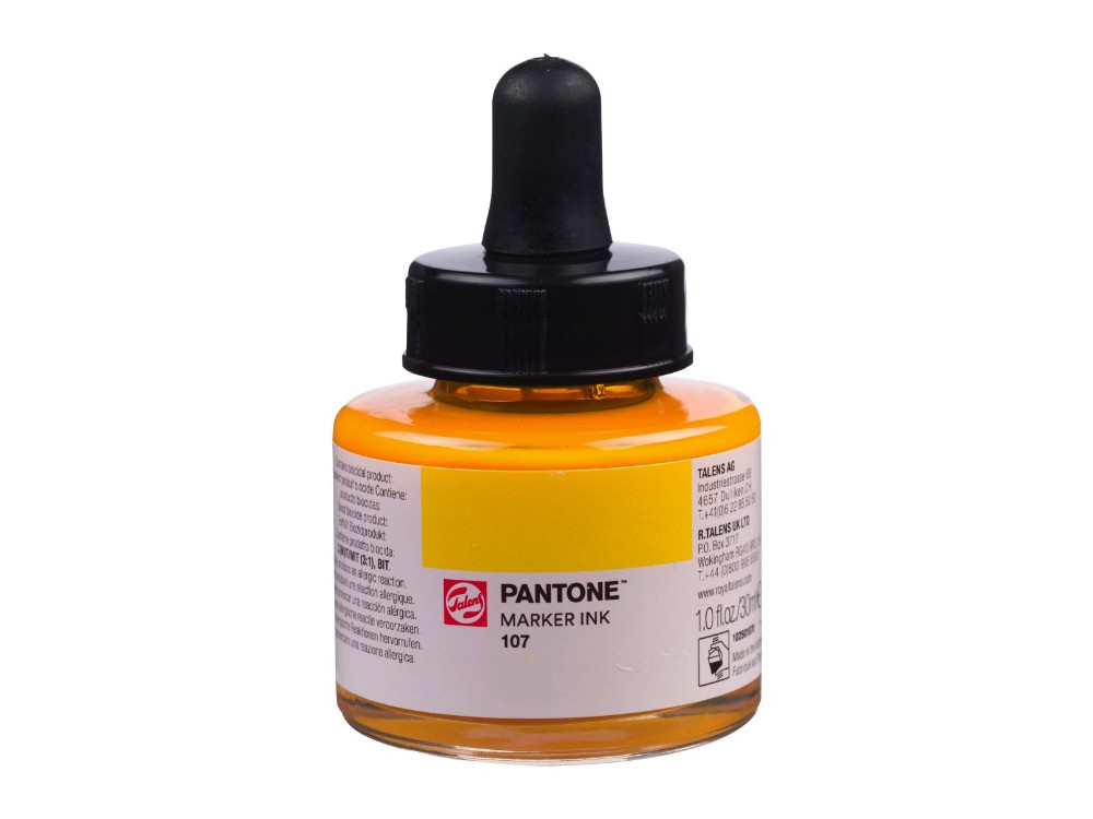 Pantone marker pigment ink - Talens - 107, 30 ml