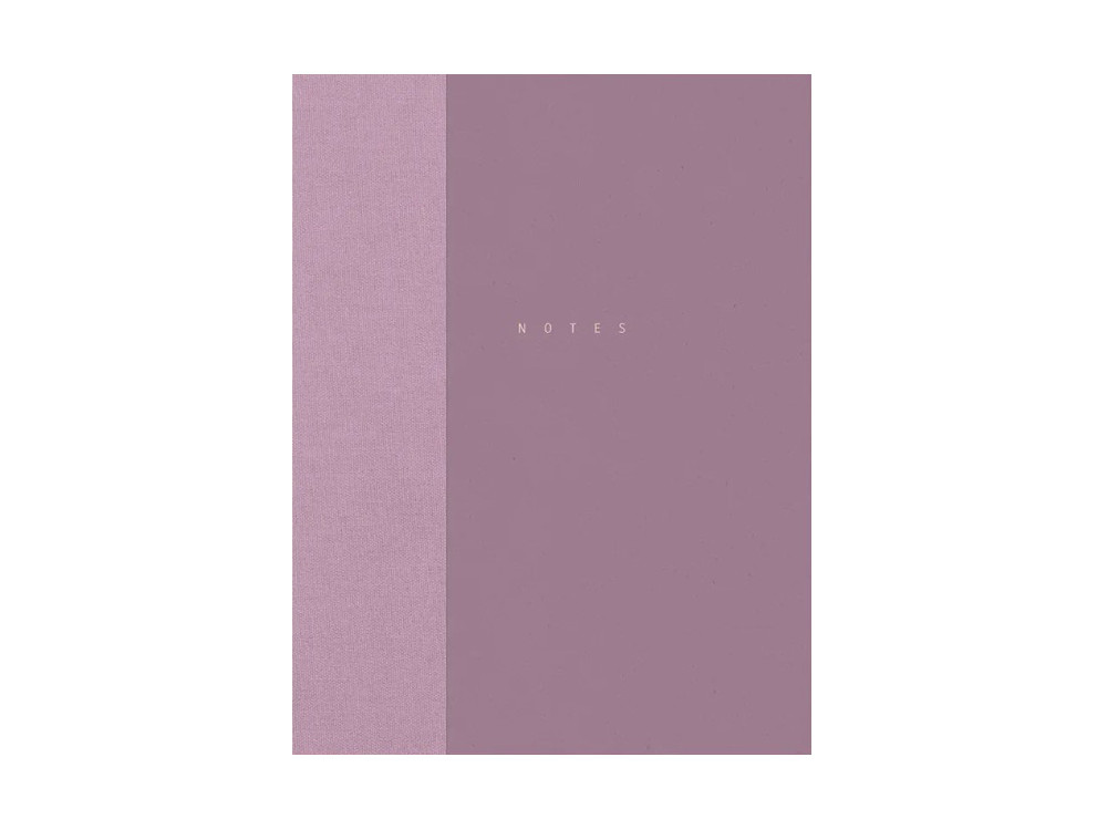 Classic notebook - Papierniczeni - Lilac, dotted, 80 sheets