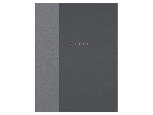 Classic notebook - Papierniczeni - Anthracite, dotted, 80 sheets