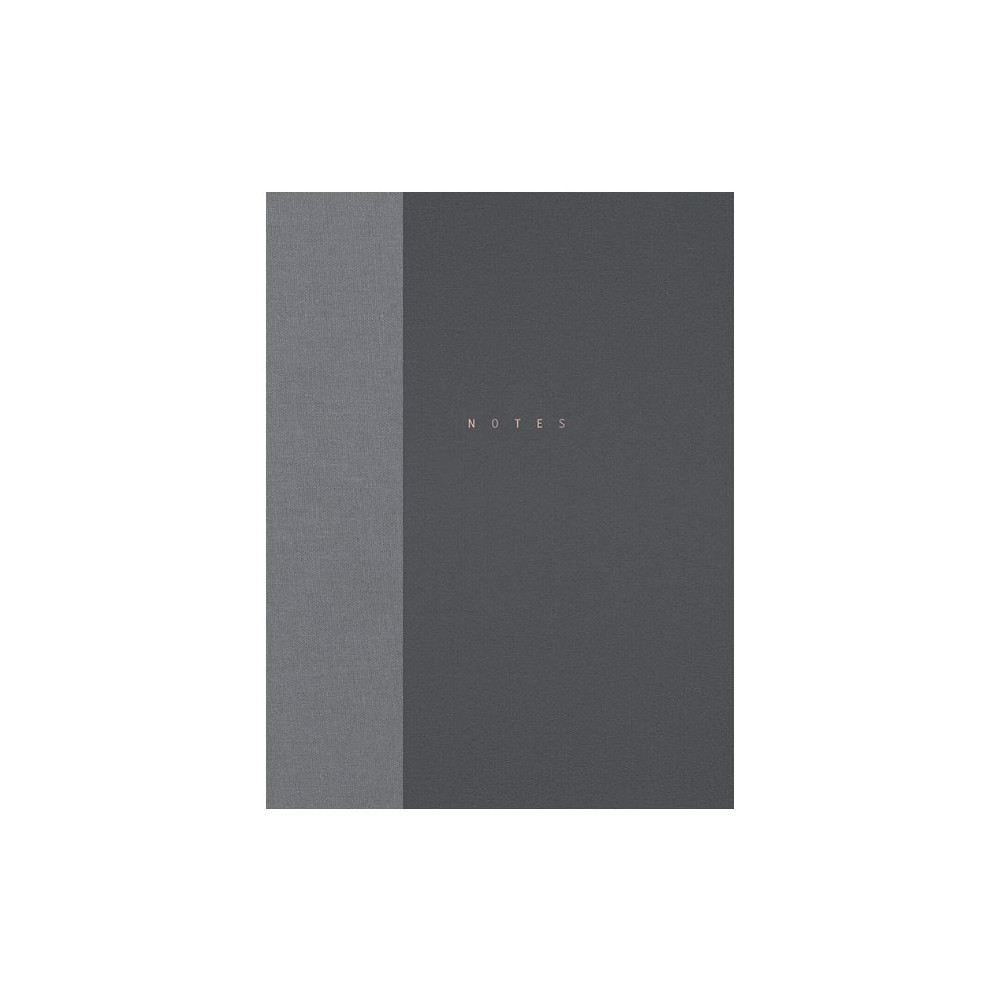 Classic notebook - Papierniczeni - Anthracite, dotted, 80 sheets