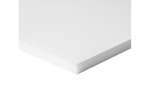 Foam board 50 x 70 cm - Airplac - white, 10 mm, 12 pcs.