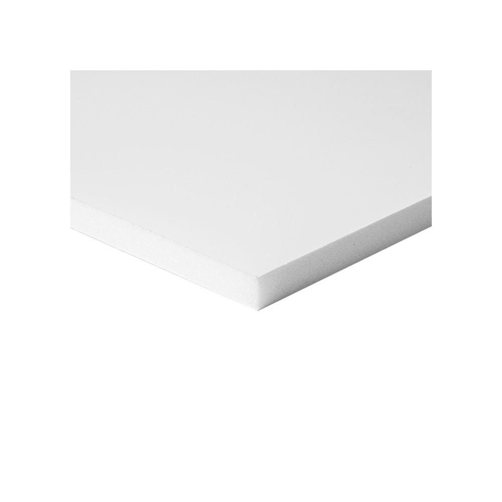 Foam board 50 x 70 cm - Airplac - white, 10 mm, 12 pcs.