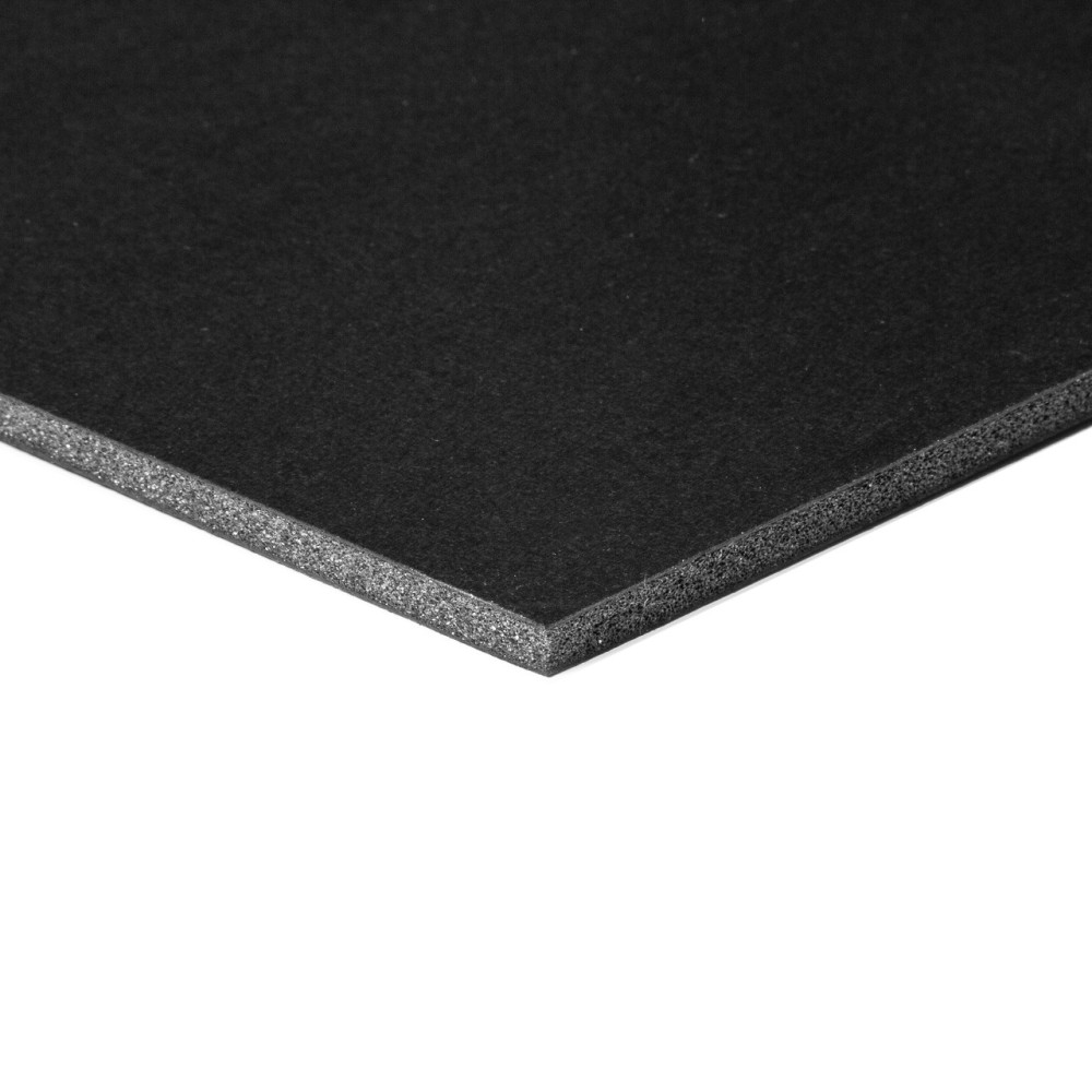 Foam boards 50 x 70 cm - Airplac - black, 5 mm, 25 pcs.