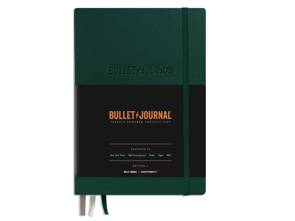 Notatnik Bullet Journal A5 - Leuchtturm1917 - zielony, w kropki, 120 g/m2