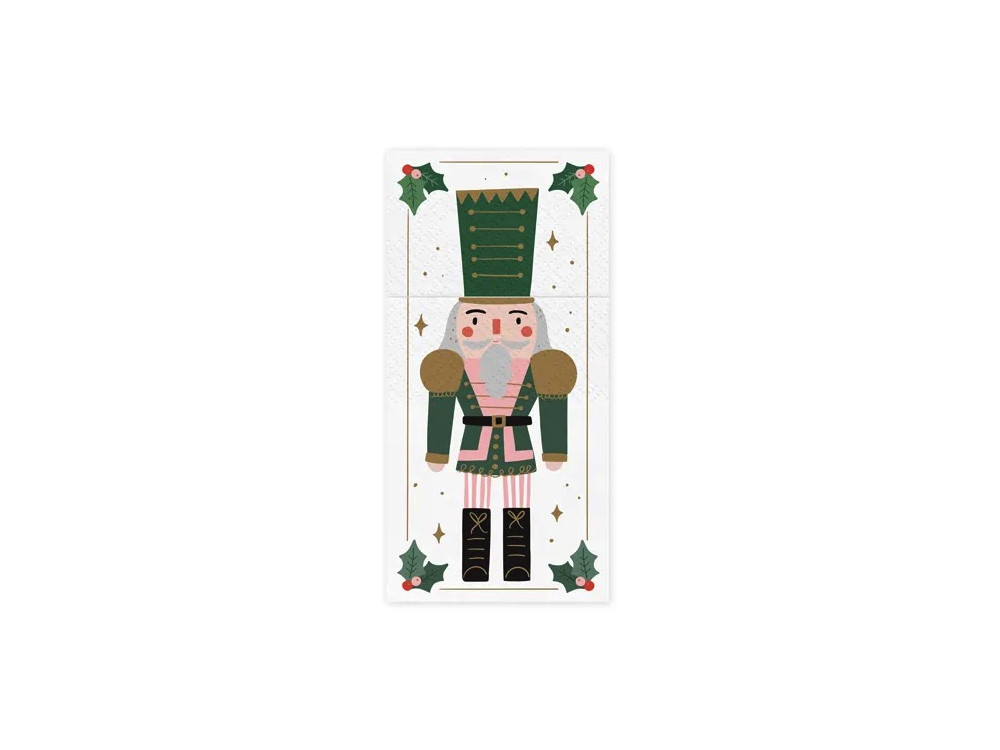 Cutlery pockets Nutcracker - 6 pcs.